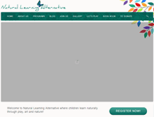 Tablet Screenshot of naturallearningalternative.com